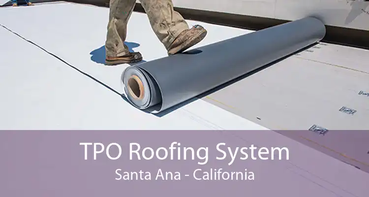 TPO Roofing System Santa Ana - California